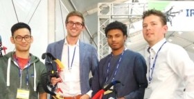 TU Delft wins prize in drone race